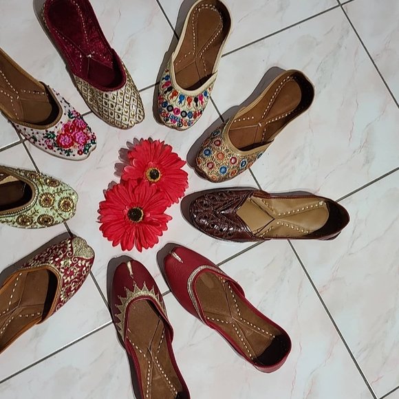 Punjabi jutti/Indian partywear footwear - Picture 3 of 3